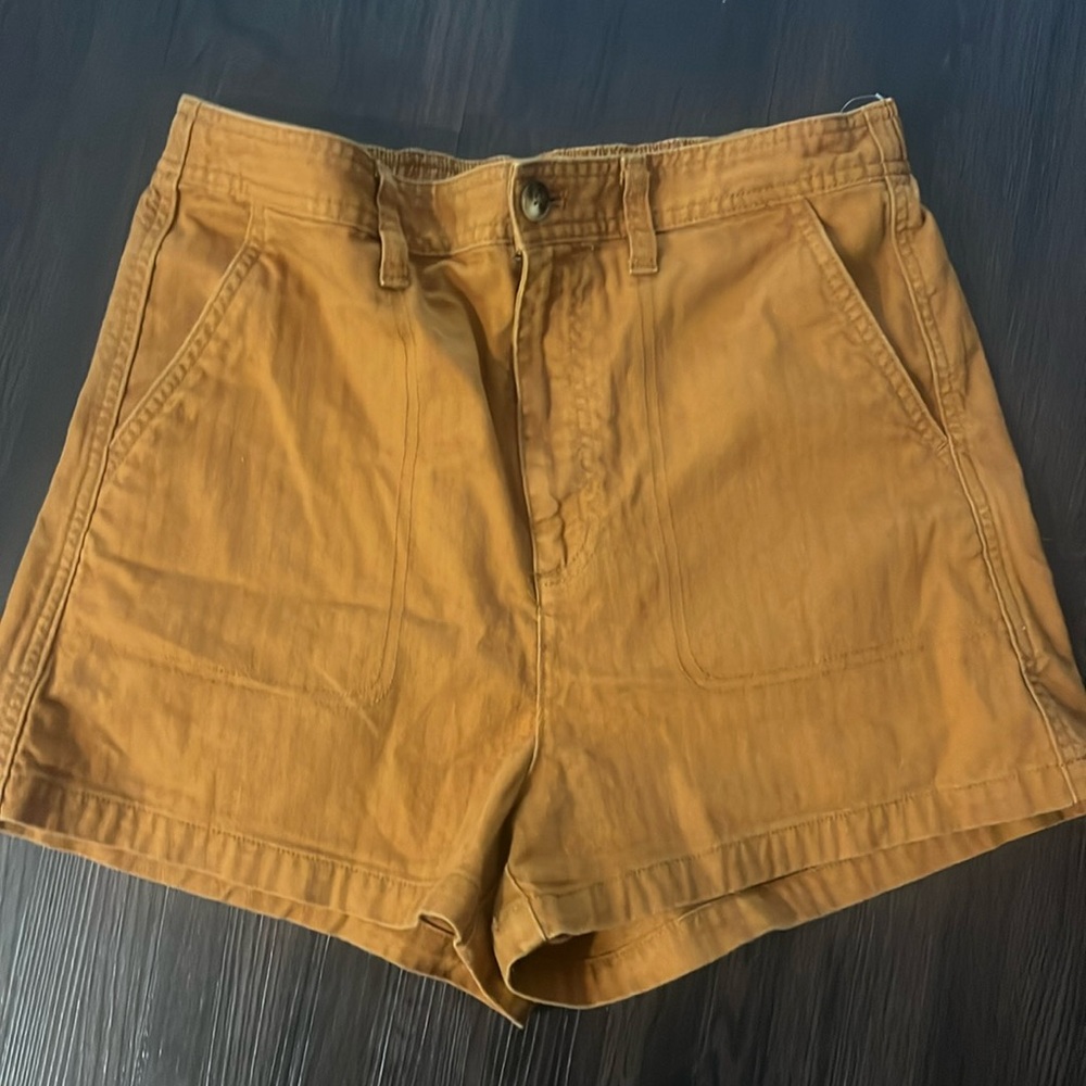 Madewell high waist camp shorts size M